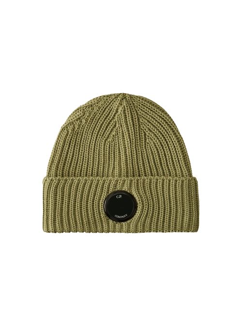 BERRETTO CON LOGO IN LANA MERINO EXTRAFINE C.P. COMPANY | RFCMAC739A 005509A683